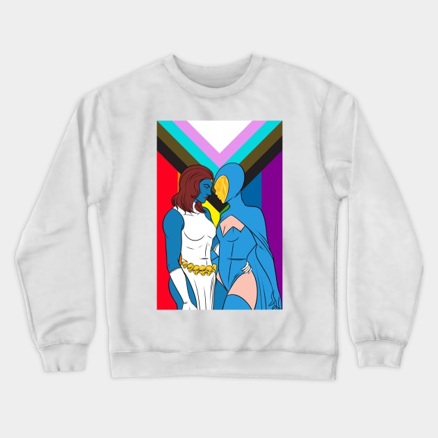 Mystique and Destiny Crewneck Sweatshirt by ChangoATX